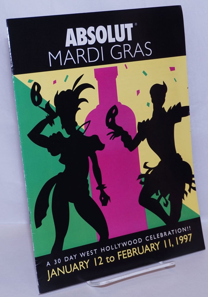 Cat.No: 269717 Absolut Mardi Gras: a 30 day West Hollywood celebration; January