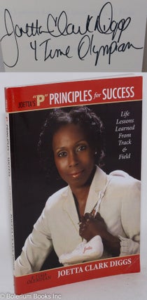 Cat.No: 269742 Joetta's "P" principles for success, life lessons learned from track &...