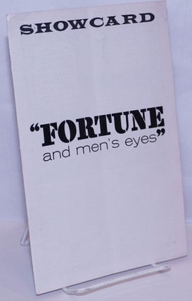 Cat.No: 269807 Showcard: Fortune and Men's Eyes August, 1967. John Herbert, Jack Brundage