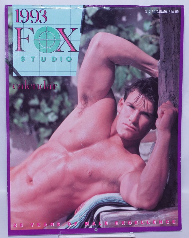 Cat.No: 269816 Fox Studio Calendar 1993: 20 years of male excellence