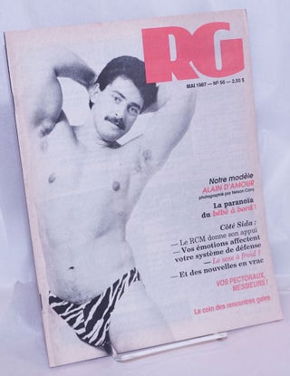 Cat.No: 269866 Le magazine RG [Revue Gai]: le mensuel gai Québécois; #56, mai 1987:...