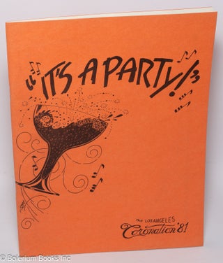 Cat.No: 270195 "It's a Party!" the Los Angeles Coronation '81 [souvenir program