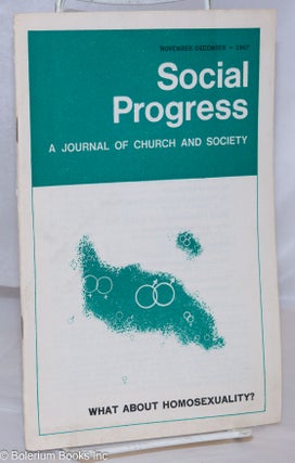 Cat.No: 270525 Social Progress: a journal of church and society; vol. 58, no. 2,...