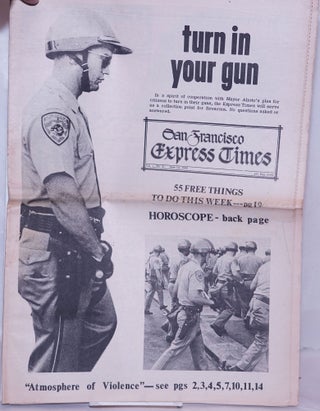 Cat.No: 270630 San Francisco Express Times, vol. 1, #21, June 12, 1968: Turn In Your Gun....