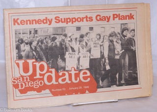 Cat.No: 270659 San Diego Update: vol. 1, #23, January 25, 1980: Kennedy Supports Gay...