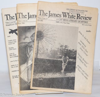 Cat.No: 270753 The James White Review: a gay men's literary quarterly; vol. 2, #1-3, Fall...