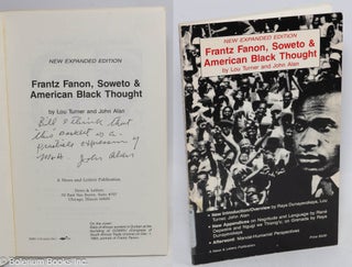 Cat.No: 270778 Frantz Fanon, Soweto and American black thought. New expanded edition. Lou...