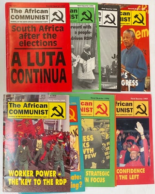 Cat.No: 270855 The African Communist [nine different issues