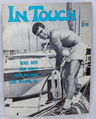 Cat.No: 270900 In Touch; celebrating gay awareness, vol. 1, #12, September 1974. William...