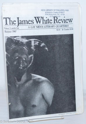 Cat.No: 270914 The James White Review: a gay men's literary quarterly; vol. 4, #4, Summer...
