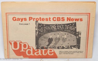 Cat.No: 270952 San Diego Update: vol. 1, #30, May 2, 1980: Gays Protest CBS News. Pat...