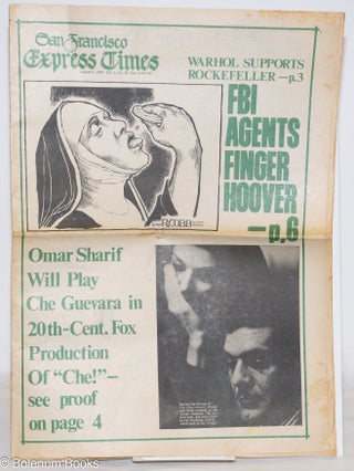 Cat.No: 271092 San Francisco Express Times: vol. 1, #29, August 7, 1968: FBI Agents...