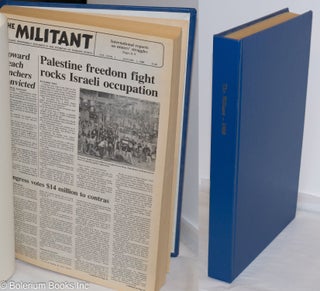 Cat.No: 271380 The Militant [bound complete run for 1988