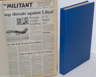 Cat.No: 271381 The Militant [bound complete run for 1989
