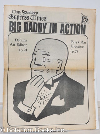 Cat.No: 271390 San Francisco Express Times, vol. 1, #35, Sept. 18, 1968: Big Daddy in...