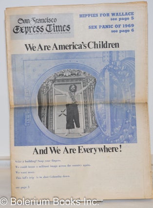 Cat.No: 271392 San Francisco Express Times, vol. 1, #37, October 2, 1968: We Are...