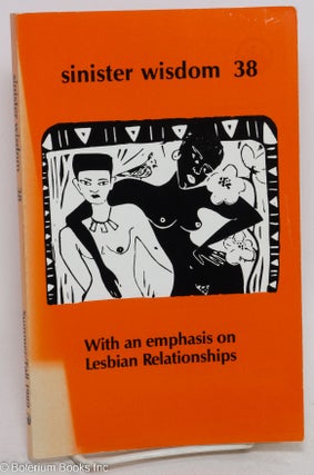Cat.No: 271544 Sinister Wisdom: a journal for the lesbian imagination in the arts and...
