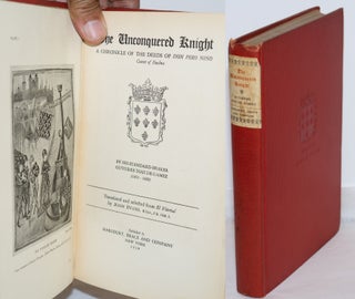Cat.No: 271601 The Unconquered Knight; A Chronicle of the Deeds of Don Pero Nino, Count...
