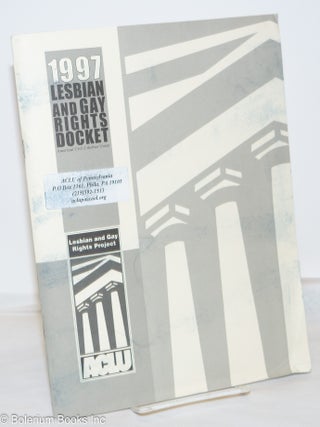Cat.No: 271683 1997 Lesbian & Gay Rights Docket: ACLU. ACLU Lesbian, Gay Rights Project