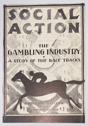 Cat.No: 271685 The Gambling Industry: A Case Study of Race Track Gambling in New...
