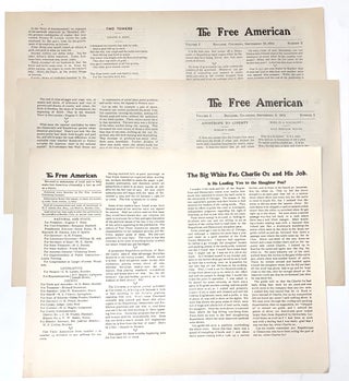 Cat.No: 271765 The Free American [three issues: 1, 2, 5