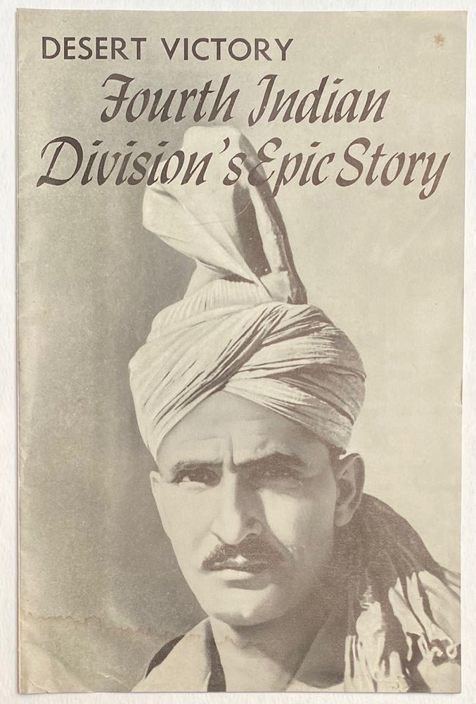 Cat.No: 271819 Desert victory: Fourth Indian Division's epic story