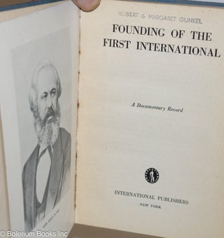Founding of the First International