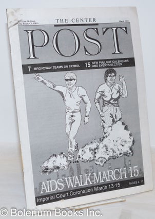 Cat.No: 272023 The Center Post March 1992: AIDS Walk March 15. Barbara Storm, Rick Price...