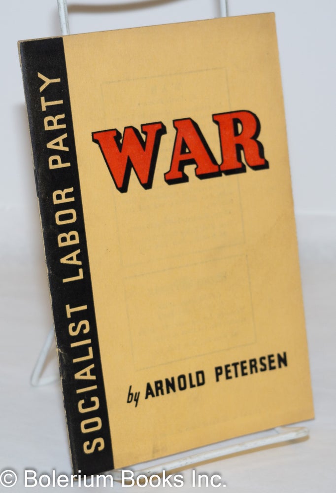 Cat.No: 272042 War. Arnold Petersen.