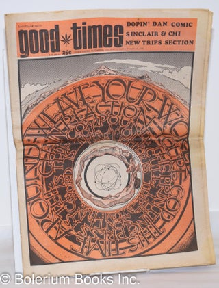 Cat.No: 272598 Good Times: vol. 5, #10, May 5-18, 1972. Stephanson Good Times Commune,...
