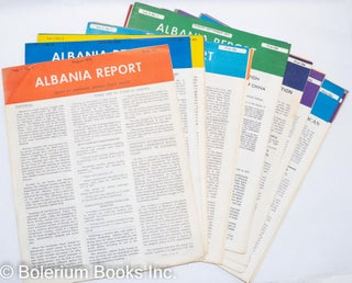 Cat.No: 272647 Albania Report [36 issues]. Albanian Affairs Study Group