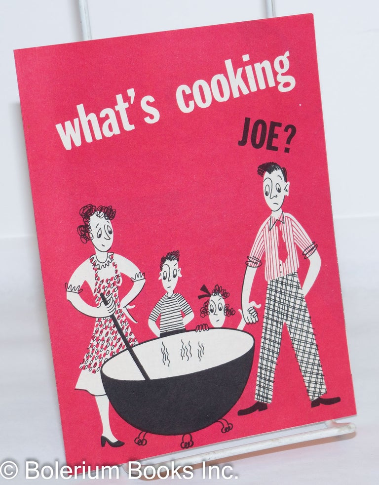 Cat.No: 272722 What's cooking, Joe?