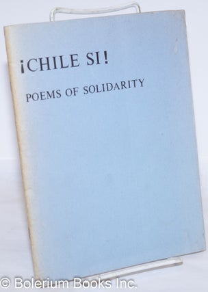 Cat.No: 272838 ¡Chile Si! Poems of Solidarity, Open Letter 3