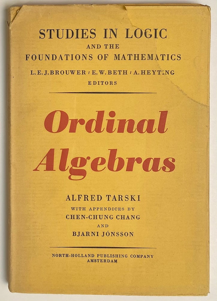 Cat.No: 273079 Ordinal Algebras. Alfred Tarski.