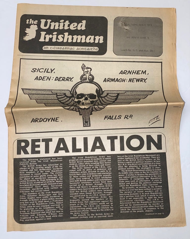 Cat.No: 273097 The United Irishman / An tÉireannach Aontaithe. Vol. XXVII no. 5 (May 1973)
