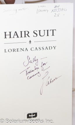 Hair Suit [inscribed & signed]