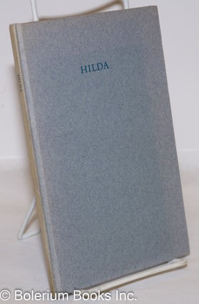 Cat.No: 273424 Hilda [poems]. Hilda Vaughn