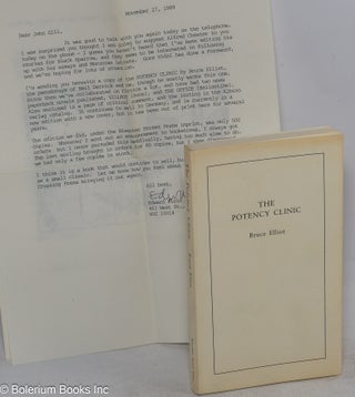Cat.No: 27368 The Potency Clinic [signed letter laid-in]. Neil Derrick, Edward Field