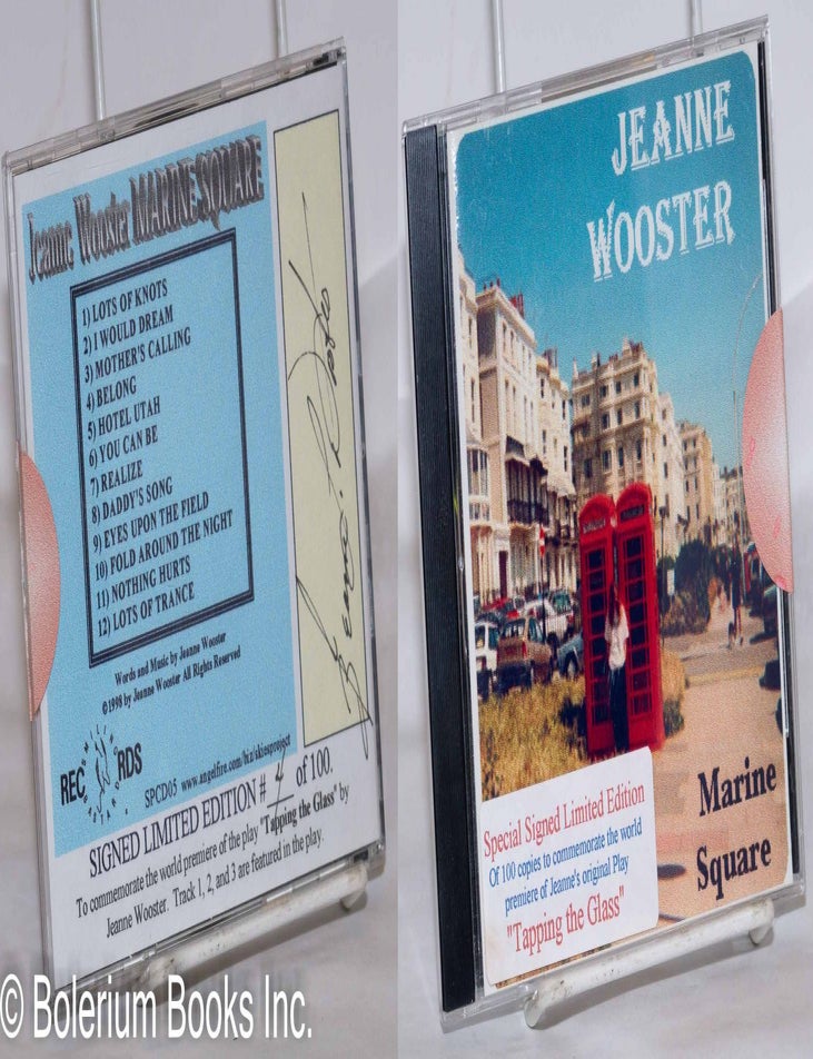 Cat.No: 273714 Marine Square Compact Disc [signed limited edition]. Jeanne Wooster.