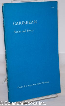 Cat.No: 273734 Caribbean Fiction and Poetry. Marjorie Engber, compiler