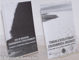 Cat.No: 274005 Vers un Mouvement Environmental Révolutuionnaire! Un pamphlet de la CLAC,...