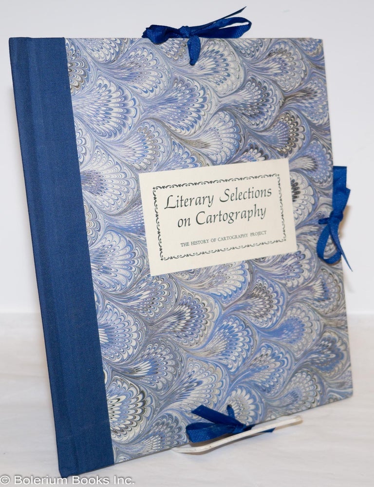 Cat.No: 274357 Literary Selections on Cartography