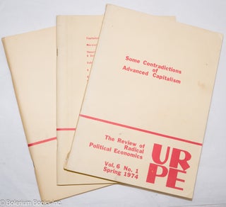 Cat.No: 274367 The Review of Radical Political Economics [3 issues]. URPE