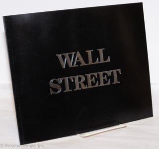 Cat.No: 274619 Wall Street. Charles Gatewood, introduction, A. D. Coleman