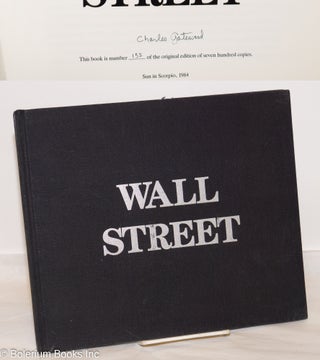 Cat.No: 274625 Wall Street [signed/limited]. Charles Gatewood, introduction, A. D. Coleman