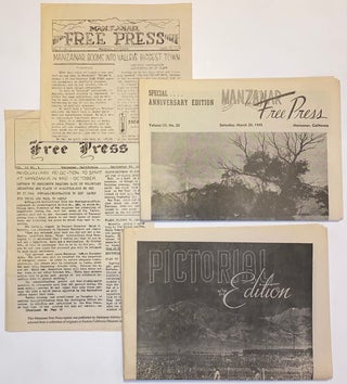 Cat.No: 274771 Manzanar Free Press [reprints of four different issues