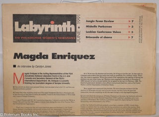 Cat.No: 274903 Labyrinth: The Philadelphia Women's Newspaper; vol. 8, #7, July 1991:...