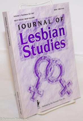 Cat.No: 274927 Journal of Lesbian Studies: vol. 1, #3/4, 1997. Esther D. Rothblum, Ph D.,...