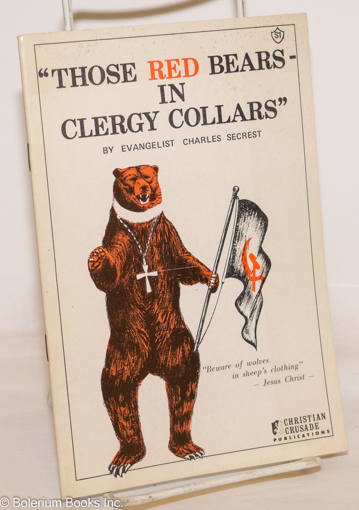 Those red bears - in clergy collars. | Charles Secrest