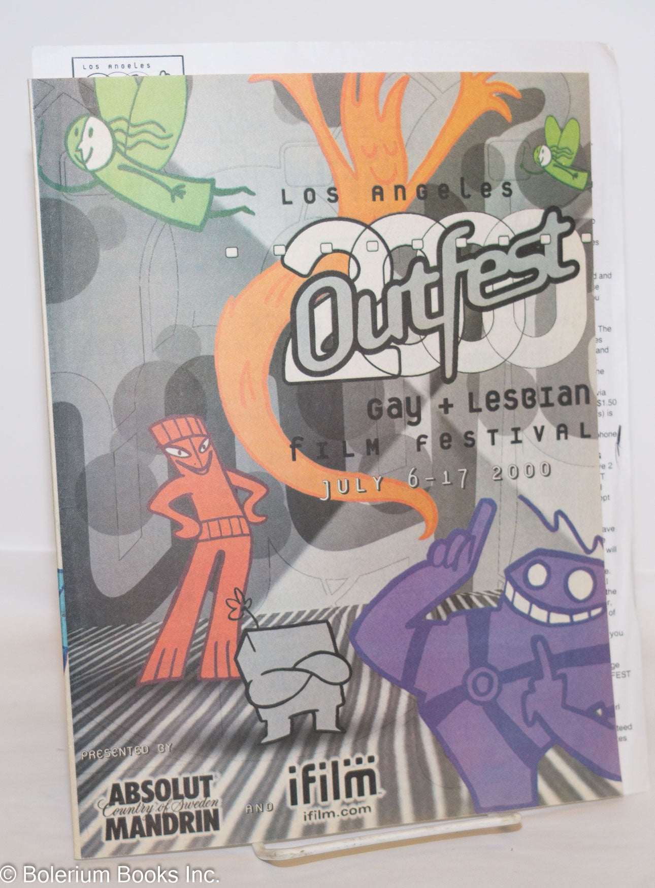 Outfest 2000: the Los Angeles Gay & Lesbian film festival; #18, July 6-17,  Orpheum Theatre